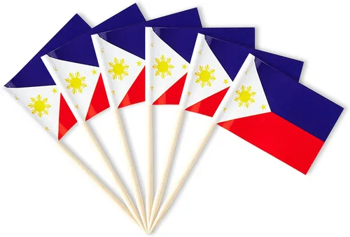 Miniatura 16 de Palillos de dientes pequeños con bandera australiana para aperitivos de fiesta, cupcakes, pasteles y comida, perfectos para vacaciones nacionales
