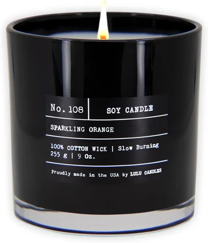 Miniatura 14 de Lulu Candles Sweet Pea, Jasmine & Apple Vela perfumada en tarro de soja de lujo Vertida a mano en los Estados Unidos Altamente perfumada