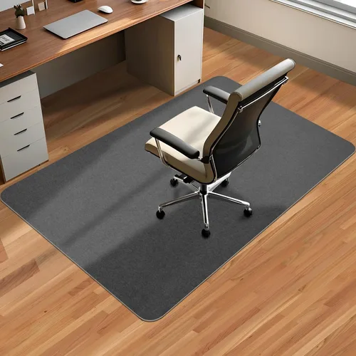 Miniatura 8 de Tapete para silla de oficina para suelo de madera dura y azulejos, tapete de escritorio para sillas rodantes, protege el suelo duro, alfombra
