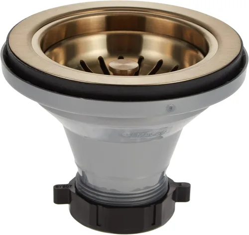 Miniatura 3 de Grifo Delta 72010-CZ Brida y colador, fregadero de cocina, bronce champán