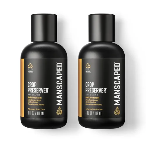 MANSCAPED® The Crop Preserver®, Desodorante para testículos masculino, Humectante de higiene para cuidado masculino, Protección inguinal