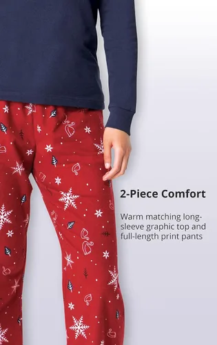 Miniatura 5 de PajamaGram Pijama de franela para mujer, conjunto de pijama para mujer, novedad de Navidad