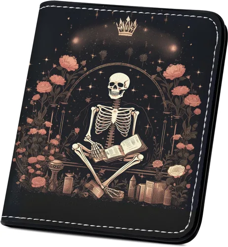 Miniatura 9 de Toughergun Billetera para Mujeres con Bloqueo RFID, Pequeña, Compacta, Bifold de Cuero de Lujo, Billetera de Bolsillo para Damas, Mini Monedero