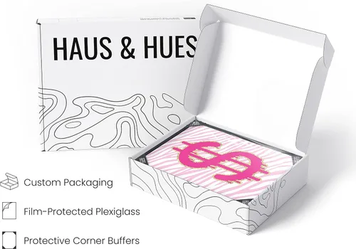 Miniatura 4 de HAUS AND HUES Póster rosa de preppy para pared, bonitos pósteres para estética de habitación, obra de arte de moda para habitación de adolescentes