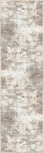 Miniatura 548 de IOHOUZE Alfombra abstracta lavable de 3 x 12 pies para pasillos, antideslizante para cocina, camino de entrada de lana sintética para interiores