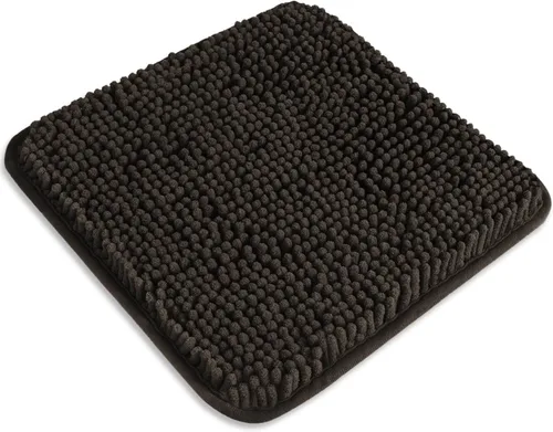 Miniatura 646 de Alfombra de baño pequeña de 12 x 18 pulgadas, lavable y absorbente, antideslizante, alfombra de baño de felpilla gruesa y suave para baño, ducha