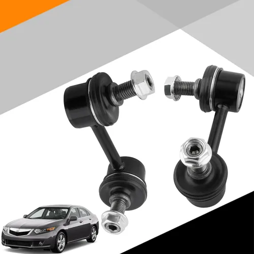 Miniatura 26 de 2 piezas eslabones de barra estabilizadora delantera compatibles con Dodge Ram 1500 4WD 06-10, Ram 1500 4WD 11-17 K80894 5170290AB 5170290AC