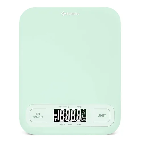 Miniatura 14 de Etekcity Báscula digital de cocina para alimentos, gramos y onzas para perder peso, hornear y cocinar, graduación precisa de 0.05 oz/1 g, 5