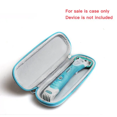 Miniatura 2 de Hermitshell Funda protectora de viaje de EVA dura que lleva azul se adapta a Schick Hydro Silk TrimStyle Hidratante Razor Mujeres Bikini Trimmer
