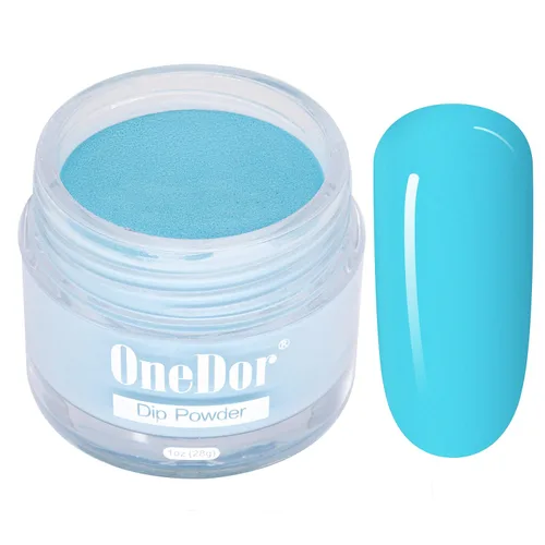 Miniatura 17 de OneDor - Polvo para uñas, polvo para inmersión de uñas, sistema de pigmentos de color acrílico, 1 onza