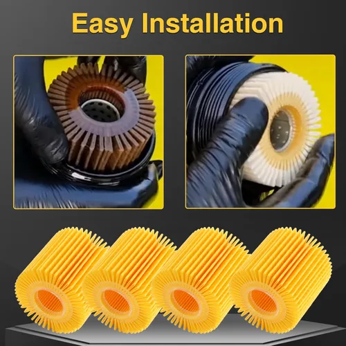 Miniatura 5 de 4 juegos de filtros de aceite de motor compatibles con Toyota, Camry, Highlander, Rav4, Sienna, Tacoma, Lexus y otros modelos Reemplazar #