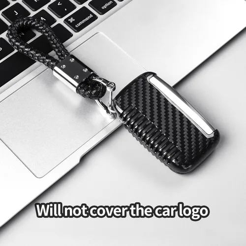 Miniatura 8 de T-carbon Carbon Fiber Key Fob Protector Compatible with Land Rover Series Car Key fob Cover Compatible with Jaguar Key Case