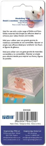 Miniatura 6 de PME Herramienta de modelado de Design Wheeler, 4.75 pulgadas