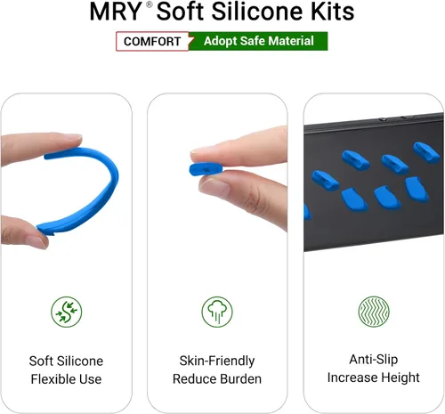 Miniatura 4 de Mryok Kits de boquillas de repuesto para Oakley Flak 2.0 OO9295 / 2.0 XL OO9188 - Opciones Azul cielo