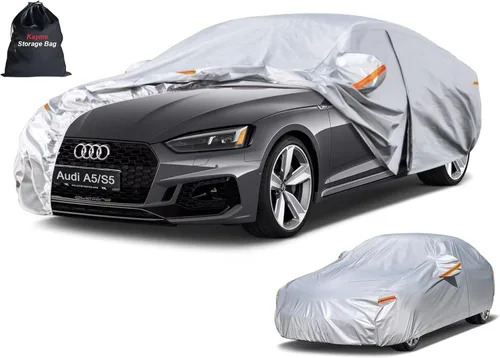 Miniatura 98 de Kayme - Cubierta completa impermeable de 6 capas para automóvil, apta para todo clima, protección para exteriores contra lluvia, rayos ultravioleta