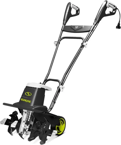 Miniatura 6 de Sun Joe Aardvark 2.5 amperes eléctrico Jardín Cultivador, Verde