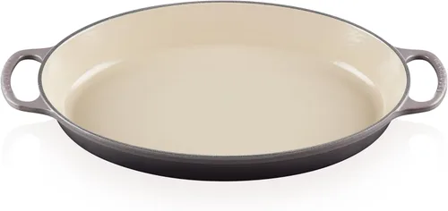 Miniatura 8 de Le Creuset - Cacerola ovalada de hierro fundido esmaltado Signature, 3 cuartos de galón, alcachofa