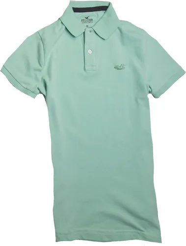 Hollister Camiseta tipo polo para hombre