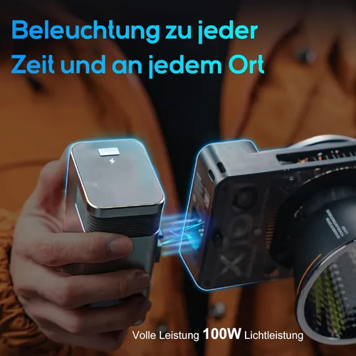 Miniatura 2 de Zhiyun MOLUS X100 PRO V2 versión mejorada LED de luz de video [oficial], portátil de 100 W, 2700 K-6500 K, CRI 95+ TLCI 97+, control de brillo
