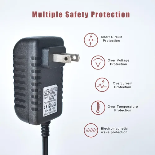 Miniatura 3 de Cargador de 15 V para Black and Decker 90627870 Dustbuster Aspiradora de mano HHVI315JO42 HHVI320JR02 HFVB320J27 HLVA320JS10 S003AQU1500015 Negro