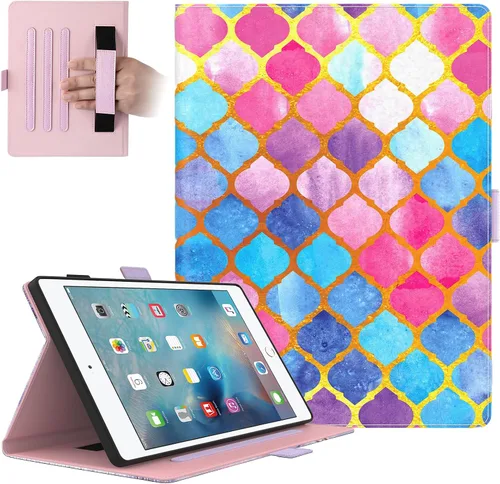 Miniatura 16 de Dteck Funda para iPad mini 5/4/3/2/1, elegante y ligera de cuero sintético tipo folio con cartera, funda inteligente