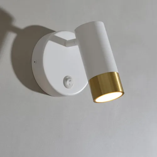 Miniatura 17 de DUHU Aplique de pared LED redondo, lámpara de pared de cemento gris cableada, lámpara de pared minimalista con diseño de acabado elegante