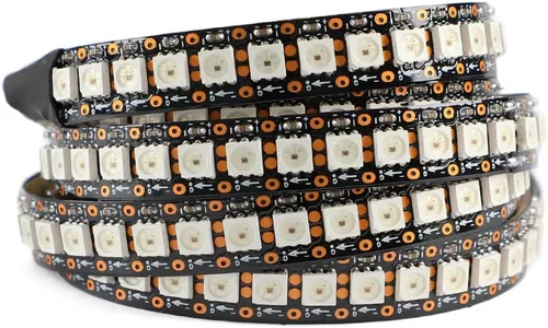 Miniatura 23 de WS2812B - Tira de LED de 12 V WS2815 (WS2812B actualizado) con luz direccionable individualmente, tira de LED programable con conectores JST-SM de 4