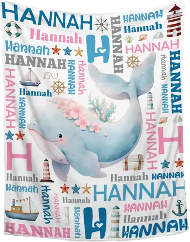 Miniatura 18 de Manta de conejo personalizada para niños y niñas, manta de bebé ultra suave, regalo personalizado, decoración de manta con nombre, 30 x 40 pulgadas