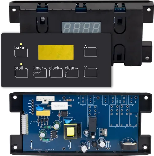 5304518661 316455410 Tablero de Control de Cocina de Horno para Frigidaire Kenmore horno Estufa Tablero Horno Cocina Estufa Reloj Tablero de Control