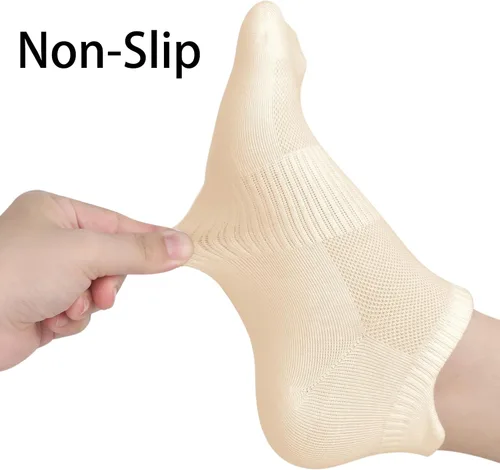 Miniatura 4 de Cozi Foot Calcetines tobilleros para mujer 10 pares de tela suave de algodón