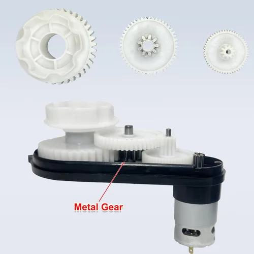 Miniatura 5 de 2 piezas 12V 550 12000RPM caja de cambios con motor de 12 voltios para montar en coche ruedas eléctricas motor de alta velocidad RS550 motor