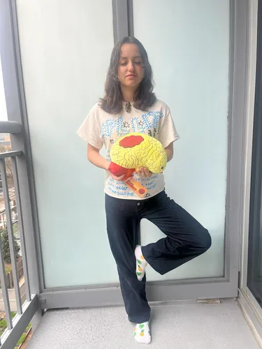 Miniatura 4 de GIANTmicrobes Peluche de lujo para la ansiedad de 10 pulgadas, peluche de apoyo emocional, regalo de terapeuta de salud mental y regalos