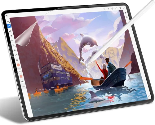 Miniatura 8 de JETech Protector de pantalla de papel para iPad Air 5/4 (10.9 pulgadas, modelo 2022/2020, 5ª/4ª generación), antirreflejo, película de papel PET