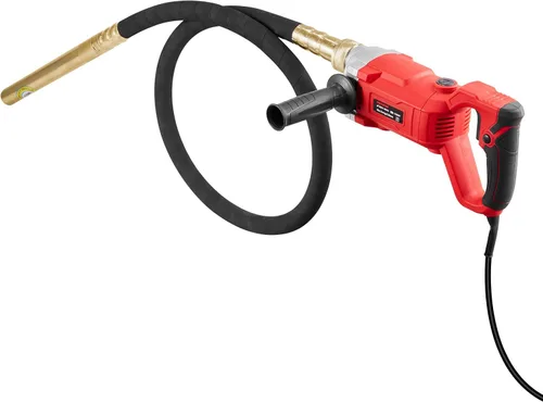 Miniatura 9 de VEVOR Vibrador de concreto manual, vibrador eléctrico de 800W 13000 VPM, herramienta eléctrica de vibración de concreto con vara de 6.6 pies / 2m