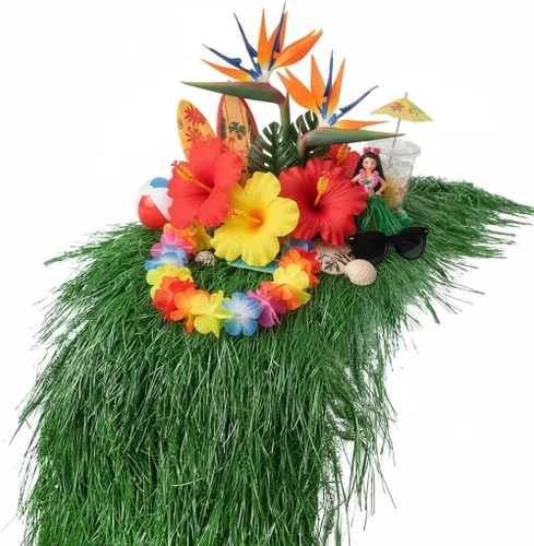 Miniatura 10 de XLX TURF Manteles Individuales Cuadrados Verdes de Césped Artificial para Centro de Mesa de Fiesta con Tema de Golf, Decoración de Primavera
