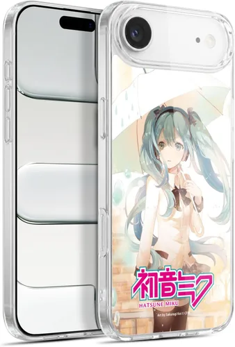 Miniatura 141 de Head Case Designs Licencia Oficial Hatsune Miku Gráficos Lindos Carcasa de Gel [Protección de Grado Militar] Compatible con Apple iPhone 7