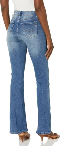 Miniatura 2 de WallFlower Jeans Sassy Flare Insta Soft Juniors de talle alto para mujer