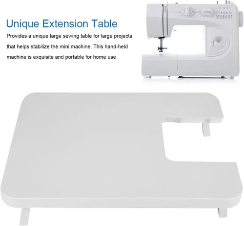 Miniatura 2 de Gavigain Mesa de extensión para máquina de coser, mesa de extensión de máquina de coser de plástico ABS para el hogar, accesorios de manualidades