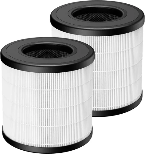 Filtro de repuesto True HEPA PU-P05/AC201B para purificador de aire FULMINARE PU-P05 y Purivortex AC201B, filtros de aire H13 True HEPA 3-en-1 para