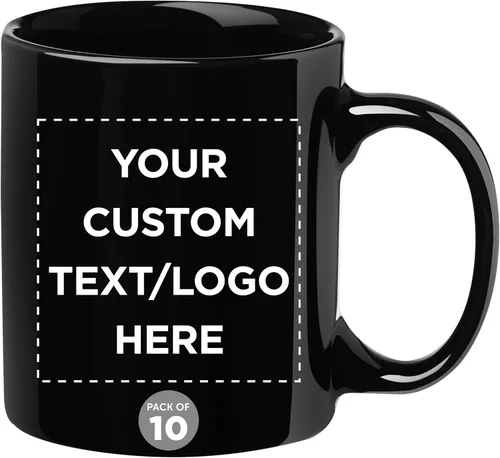 Miniatura 15 de Tazas de café de cerámica personalizadas para el Día del Padre, 11 onzas, juego de 10/50/100, paquete personalizado a granel, juego de tazas de café