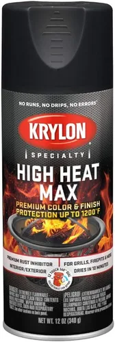 Miniatura 6 de Krylon K01608000 High Heat Max, aluminio, brillo, 12 onzas