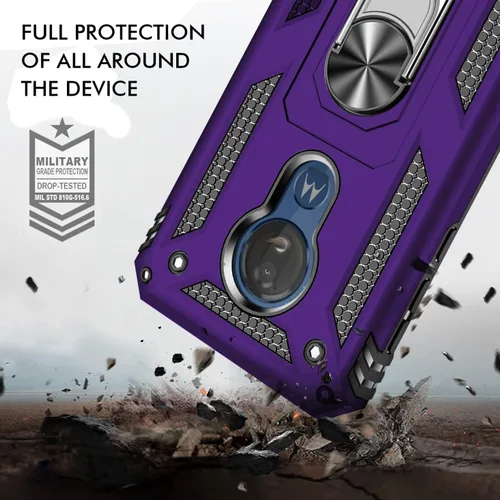 Miniatura 7 de Funda protectora para Moto G7 Power para Motorola Moto G7 Power, color morado