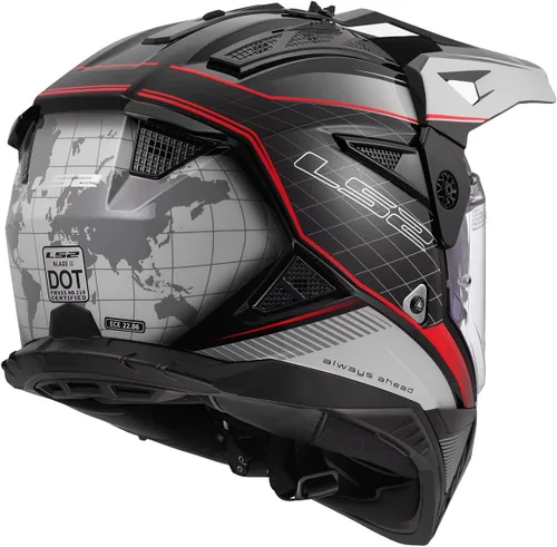 Miniatura 5 de LS2 Casco Blaze II Adventure para motocicleta con parasol
