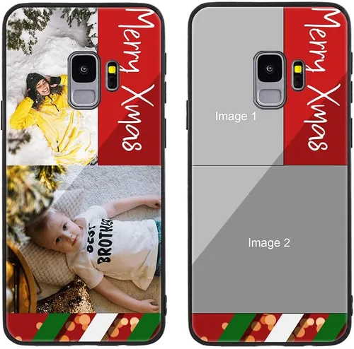 Miniatura 240 de Funda de teléfono personalizada para Samsung Galaxy S22+ / S22 Plus 5G, funda de TPU suave de vidrio templado antiarañazos personalizada con foto