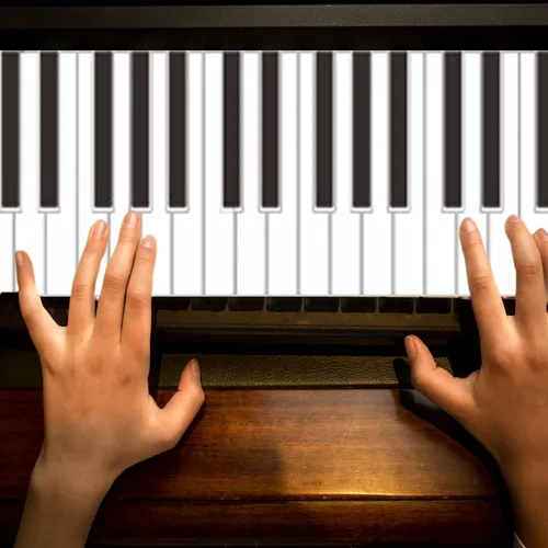 Miniatura 4 de Teclado de 88 teclas, tabla de notas de piano, teclado de piano, guía de práctica de simulación de dedos, guía de práctica de ayuda