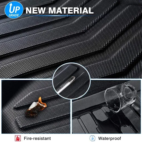 Miniatura 4 de KUST Alfombrillas para Tesla Model S 2012-2024 2025 (no para cuadros/de largo alcance), revestimientos de suelo de ajuste personalizado, protección