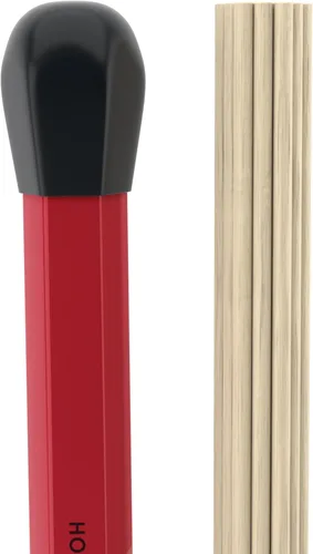Miniatura 2 de ProMark Hot Rods - Baquetas de tambor H-Rods, silenciosas, para pequeñas actuaciones, 5B, 0.550 pulgadas de diámetro, 16 pulgadas de longitud, 1 par