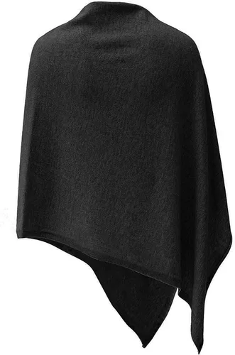 Miniatura 2 de PULI - Poncho versátil tejido para mujer con botones de peso ligero para primavera verano y otoño chal poncho capa suéter de punto