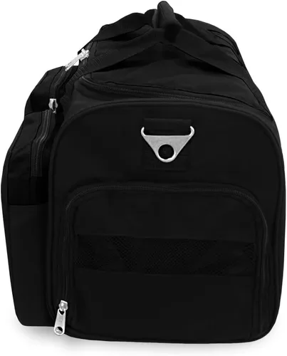 Miniatura 3 de Everest Gimnasio bolsa con bolsillo para ropa húmeda, Negro), S223-BK
