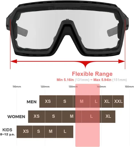 Miniatura 3 de Powersports - Gafas de sol antivaho para motocicleta